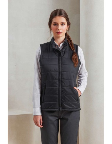 PRE-PR815-Doudoune sans manches Recyclight pour femme